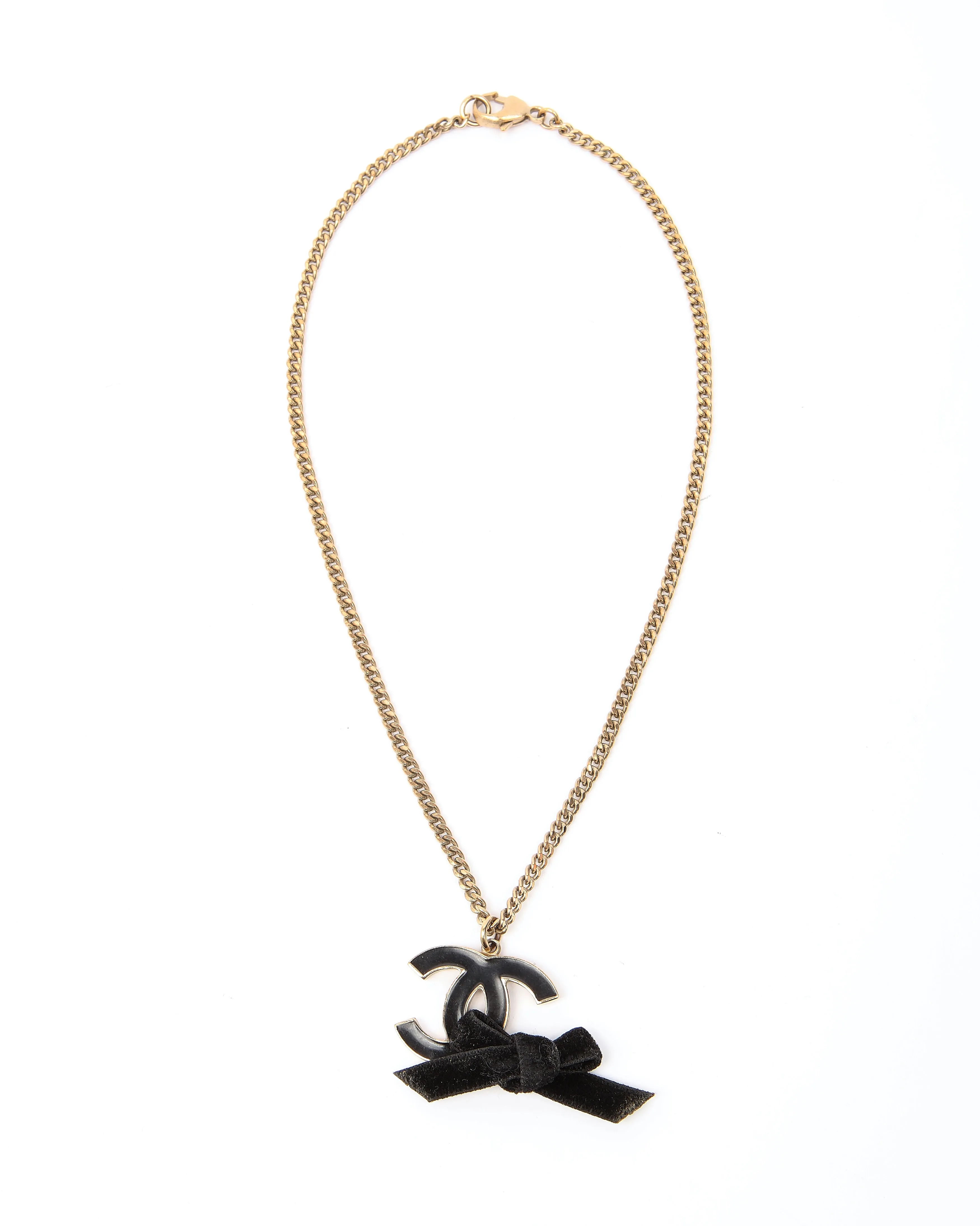 Chanel Antique Gold CC Interlocking Necklace