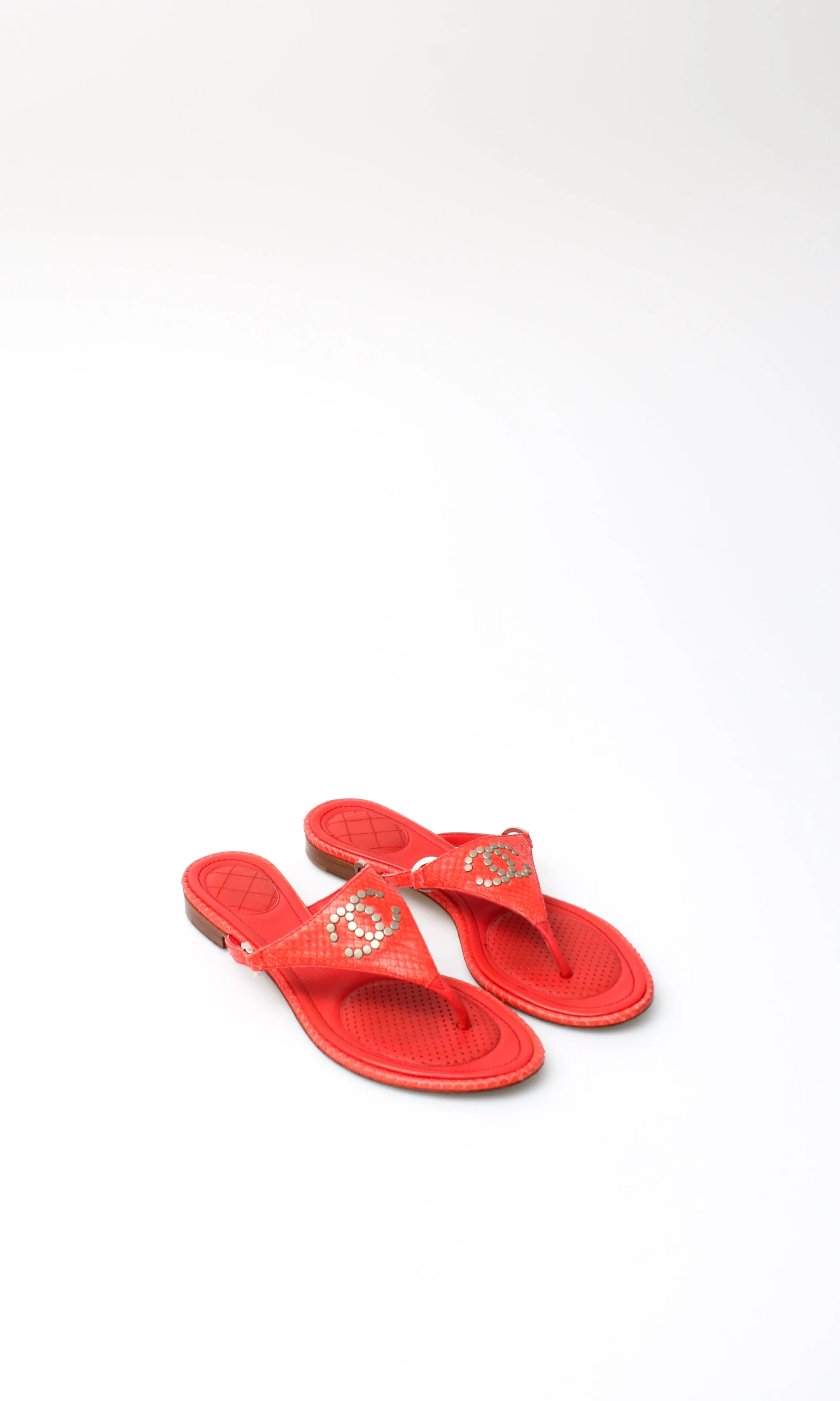 Chanel CC Thong Sandal