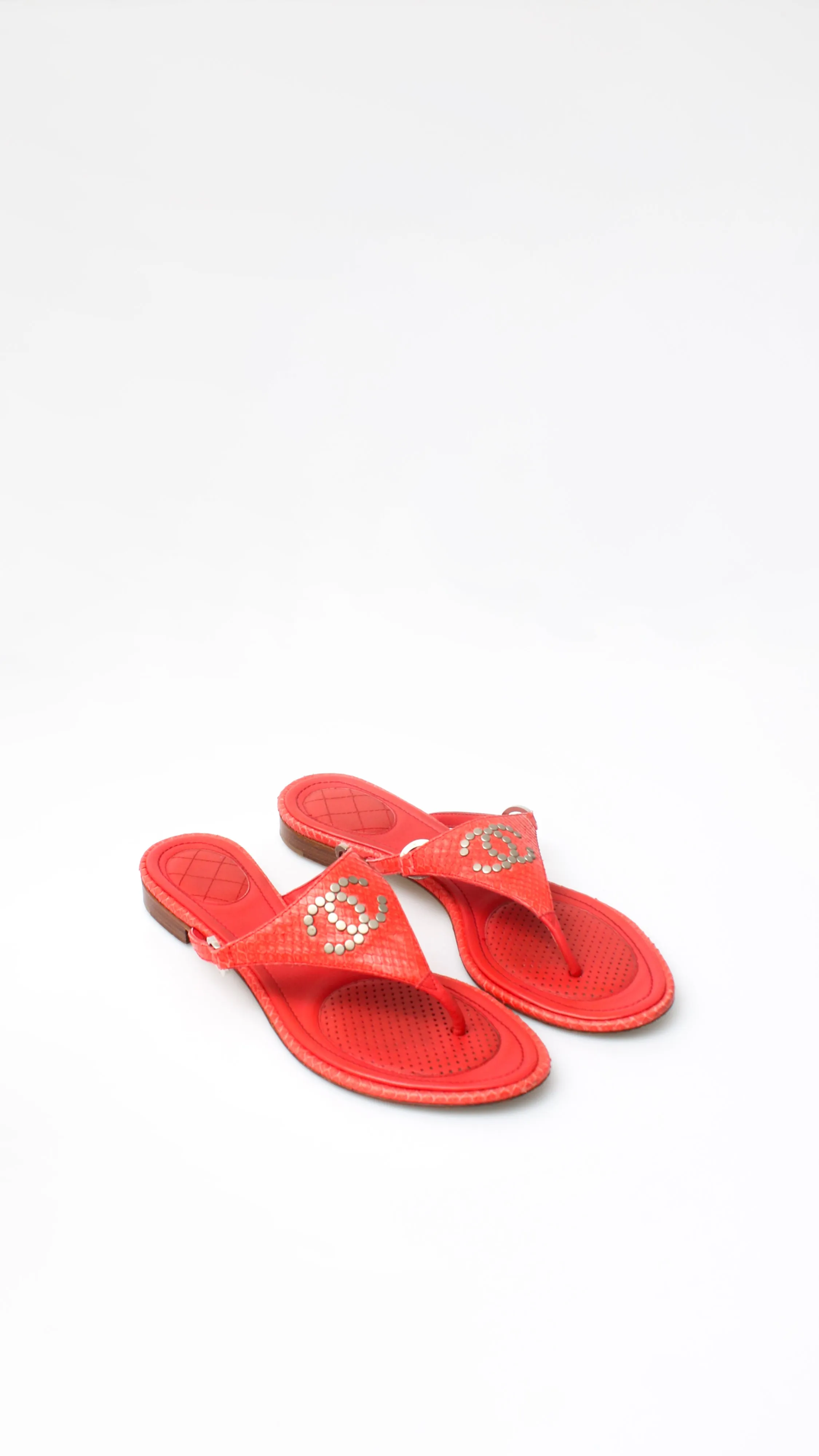 Chanel CC Thong Sandal