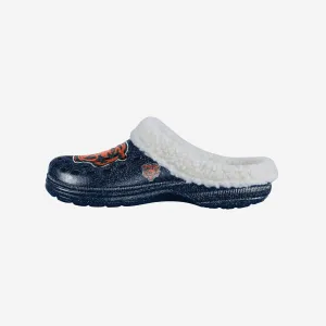 Chicago Bears Womens Sherpa Lined Glitter Clog