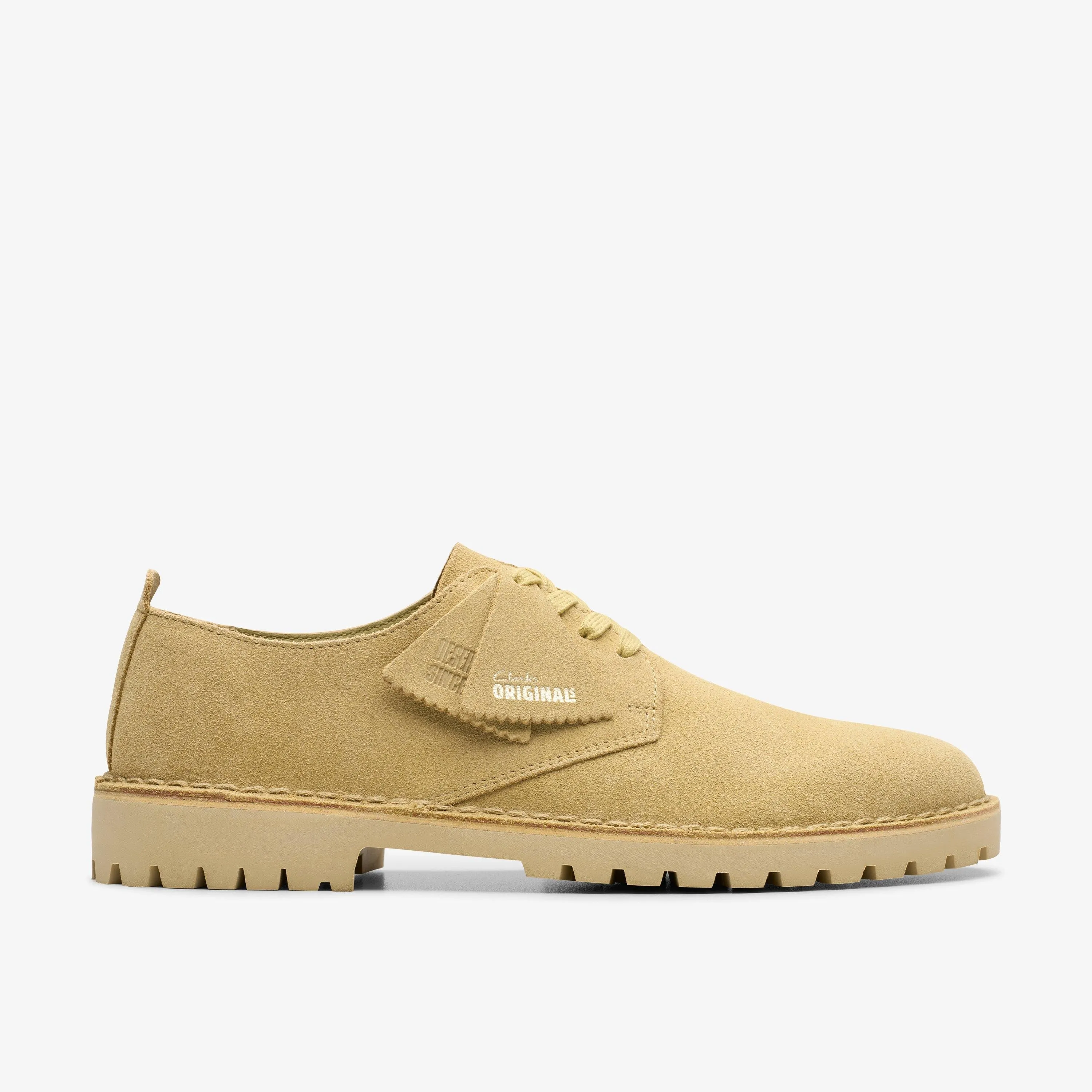 Clarks Men's Desert-Rock-Lo Brown Suede 26178128