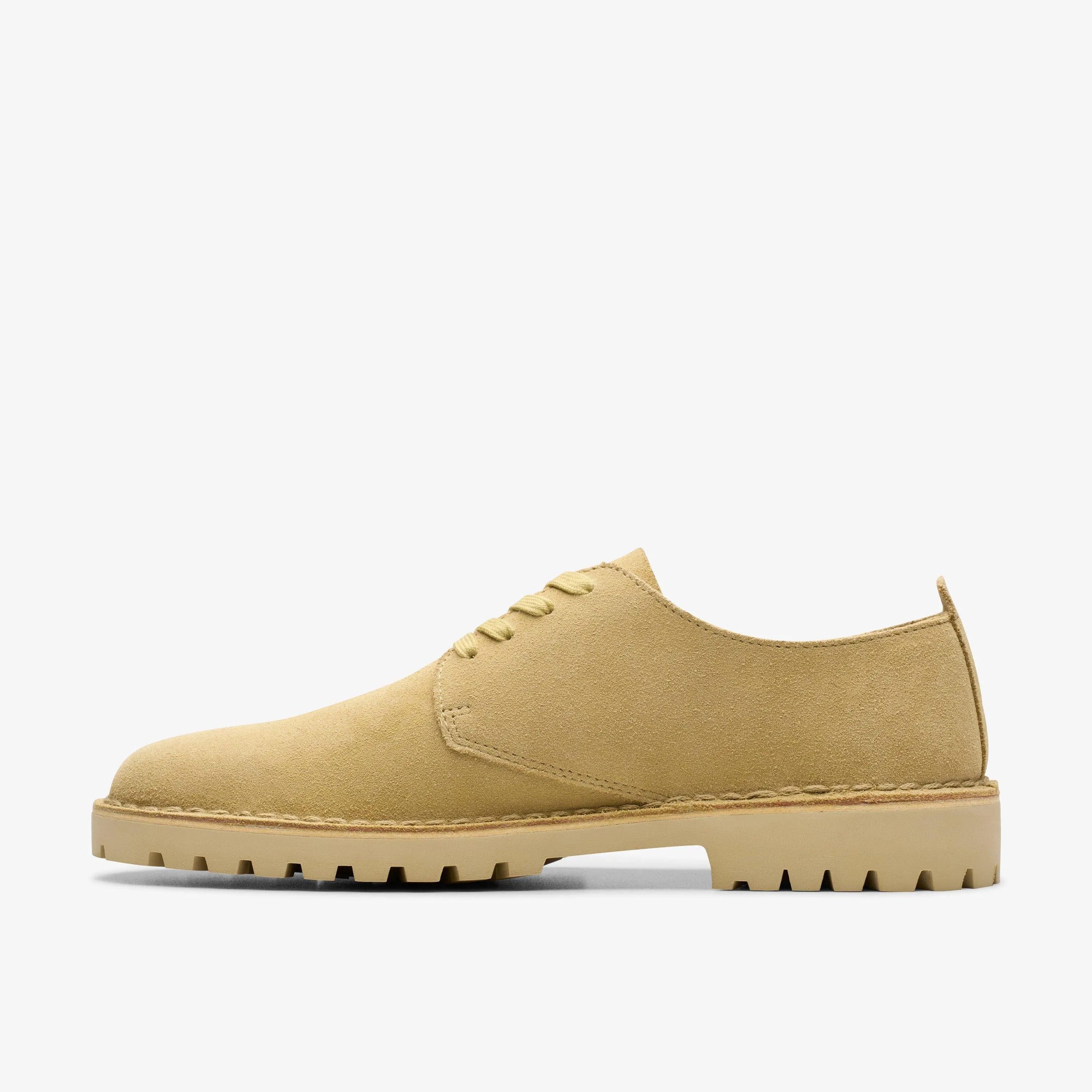 Clarks Men's Desert-Rock-Lo Brown Suede 26178128