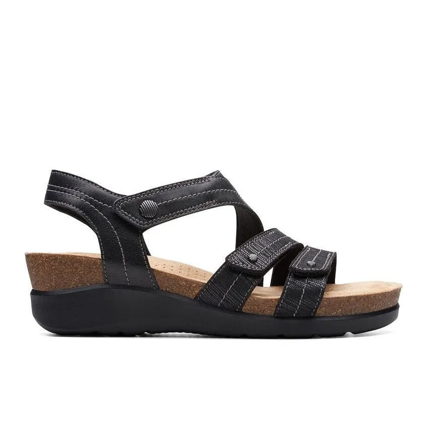 Clarks Women's Calenne Clara Black Combi 26177032