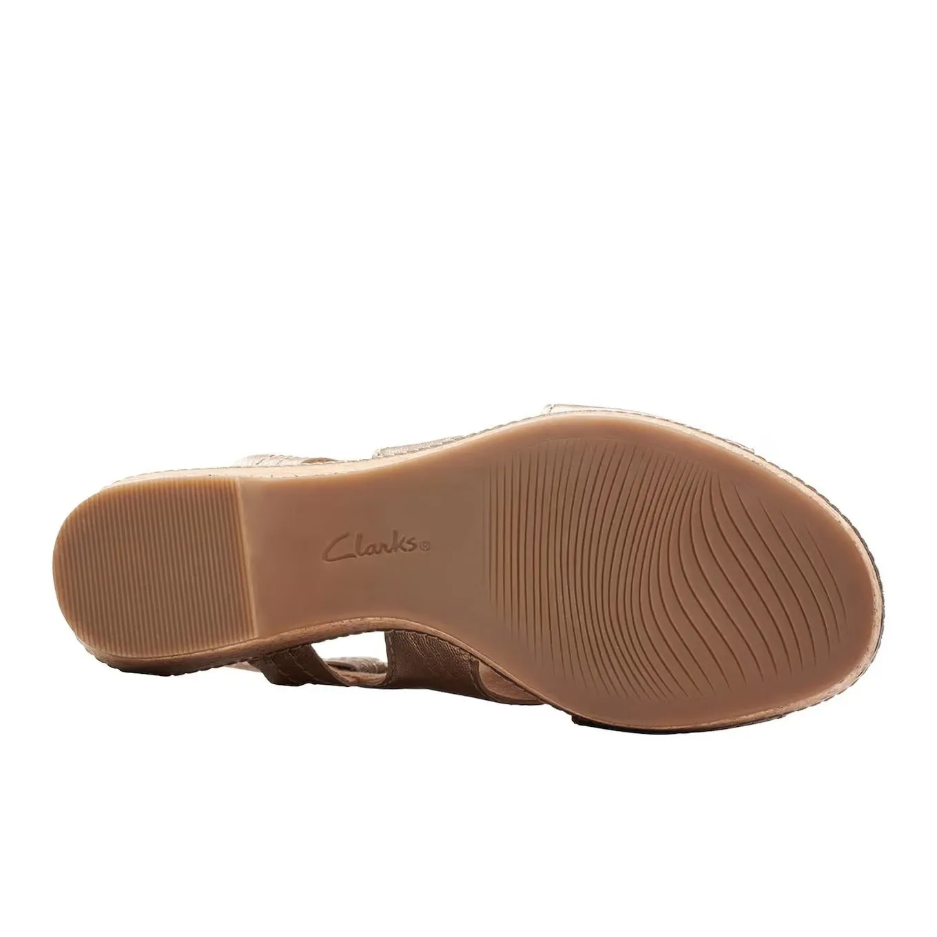 Clarks Women's Giselle Loop Metallic Leather 26178050
