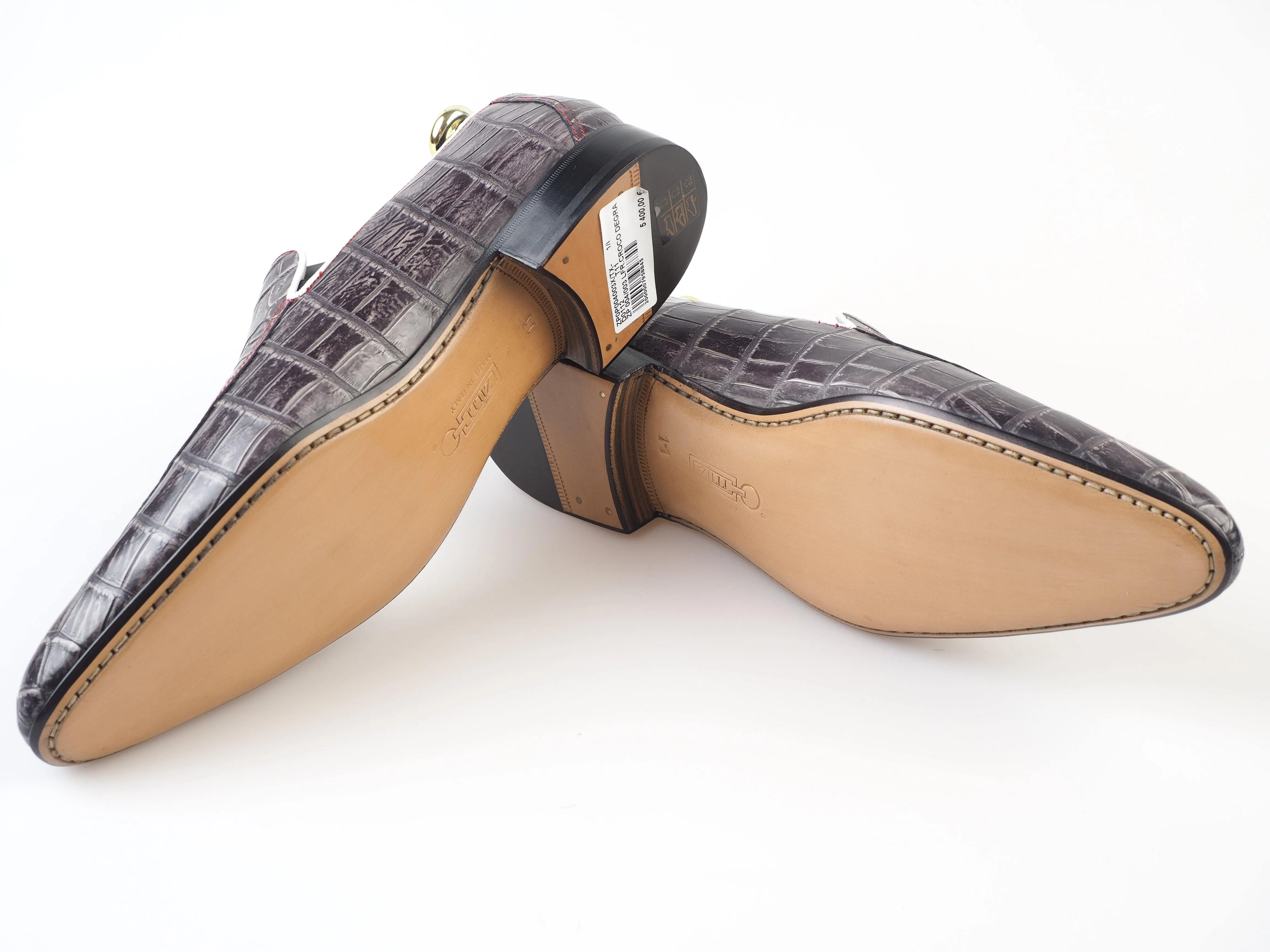 Classic crocodile Moccasin