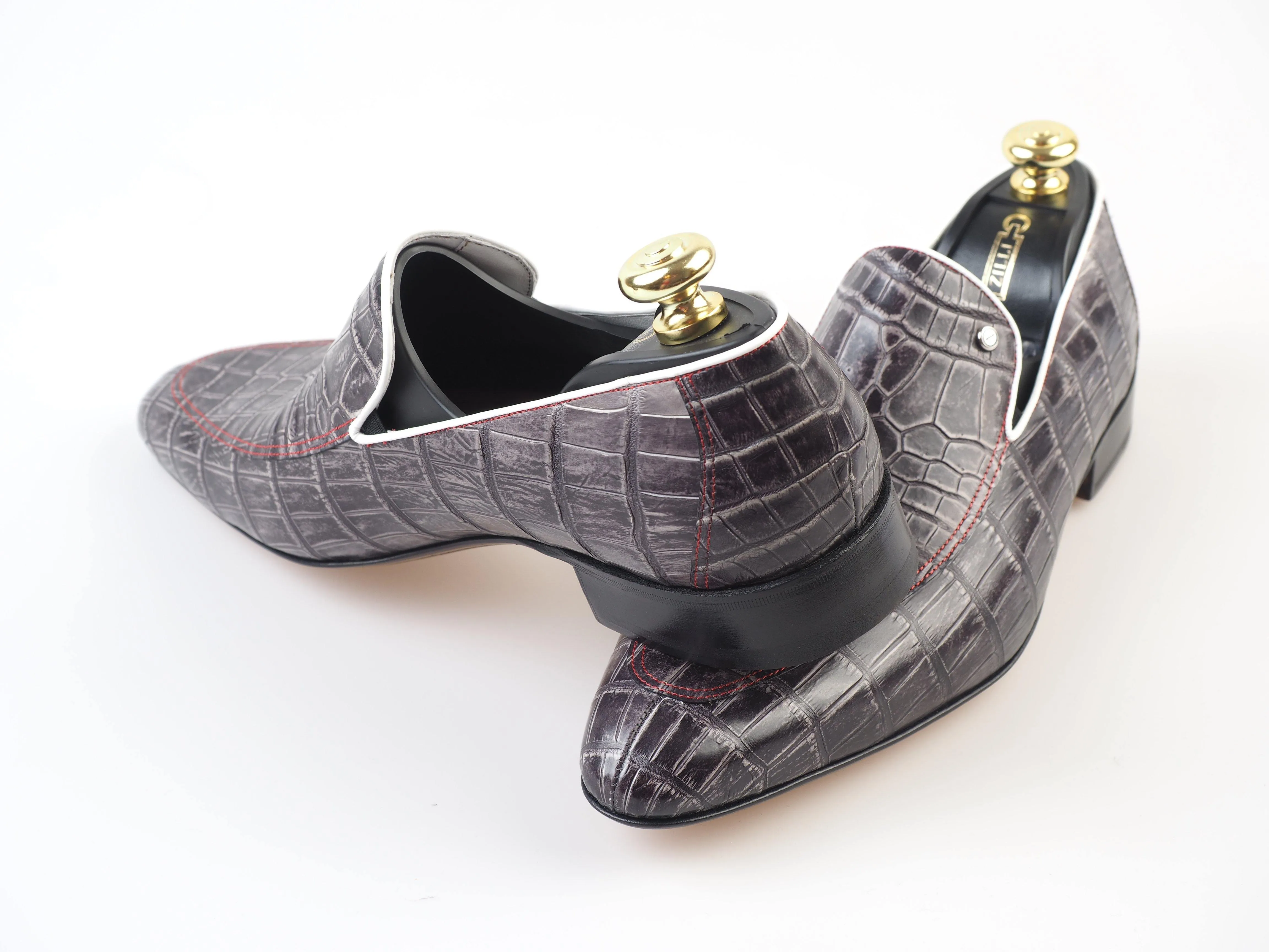 Classic crocodile Moccasin