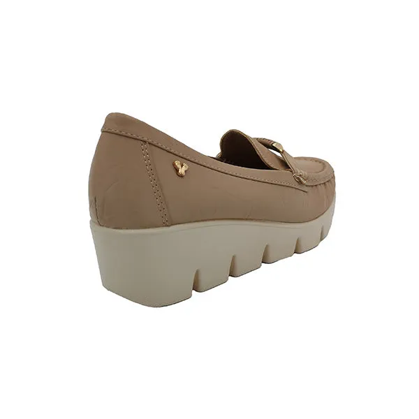 Comfort Moccasin On Wedge - 1046