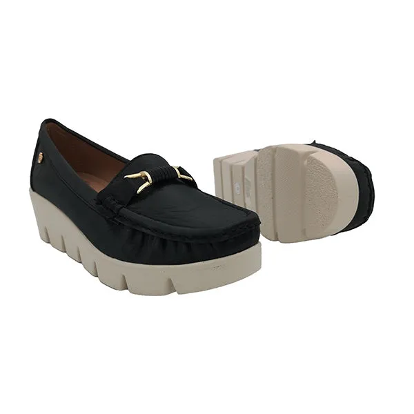 Comfort Moccasin On Wedge - 1046