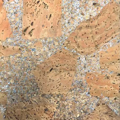 Cork Blend Fabric 51 in x 19 in Marbled