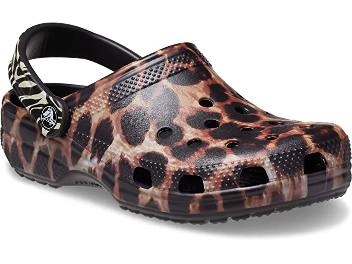 Crocs Womens Crocs Classic Clogs - Womens Shoes Black/Brown Size 5.0