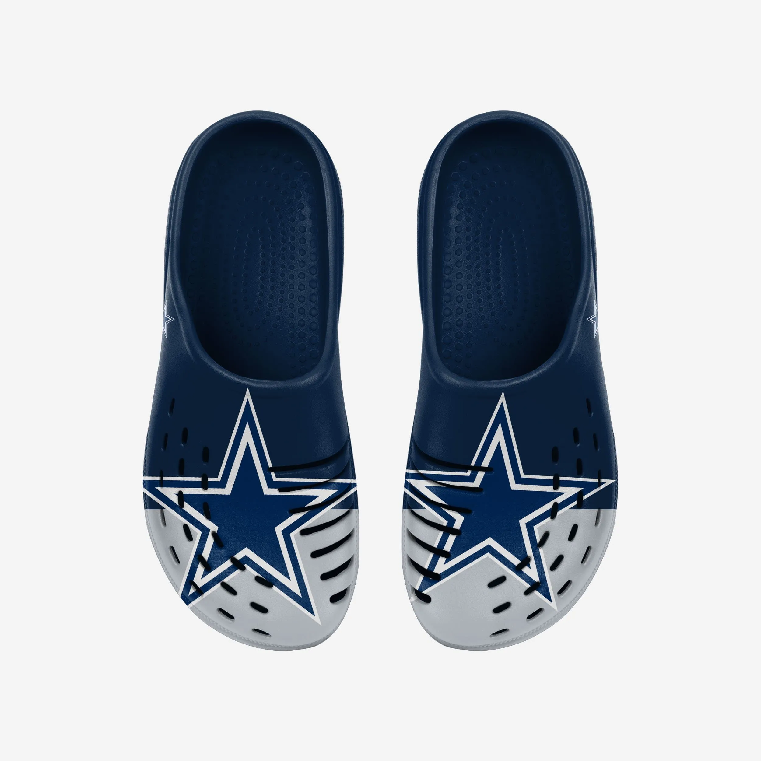 Dallas Cowboys Colorblock Big Logo Clog