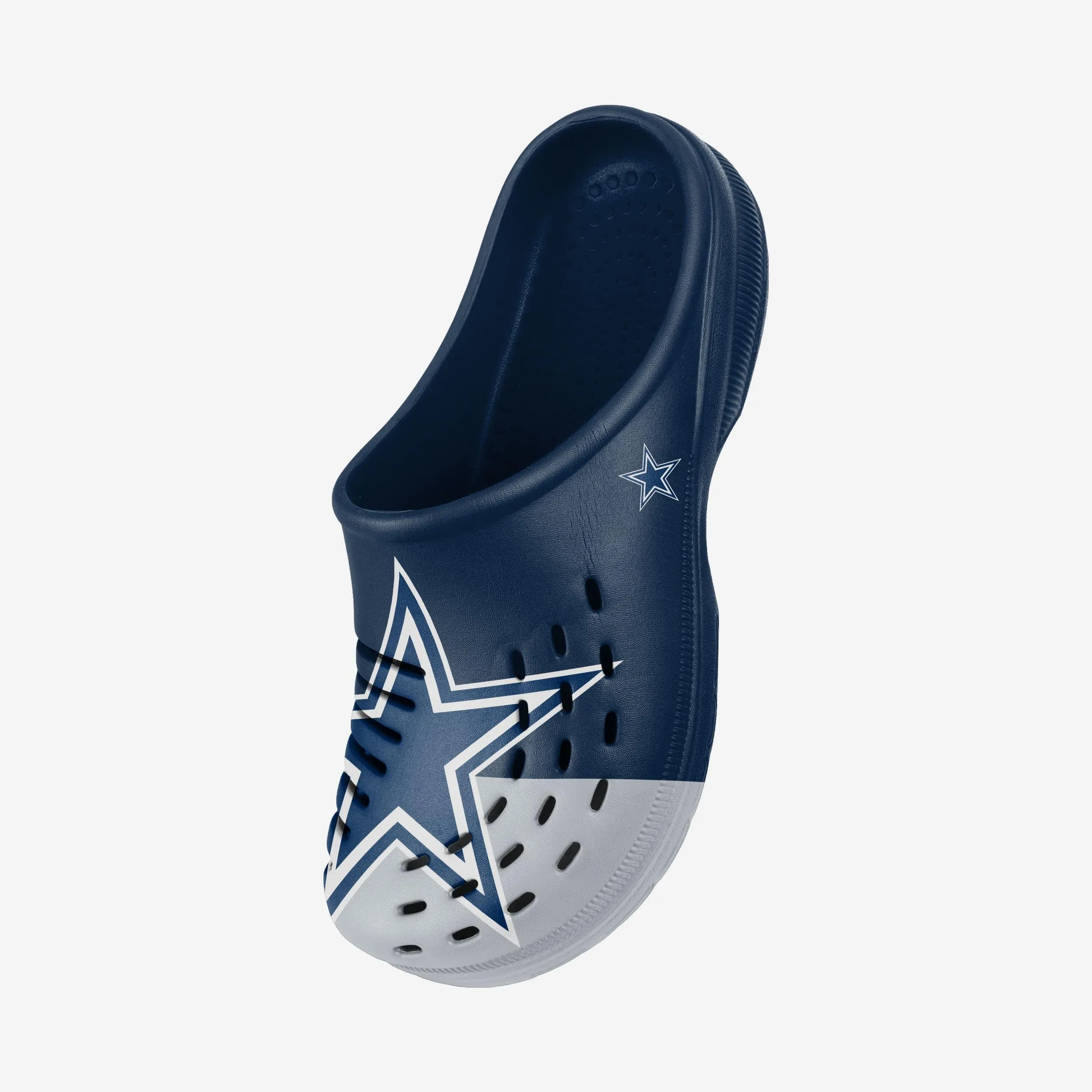 Dallas Cowboys Colorblock Big Logo Clog
