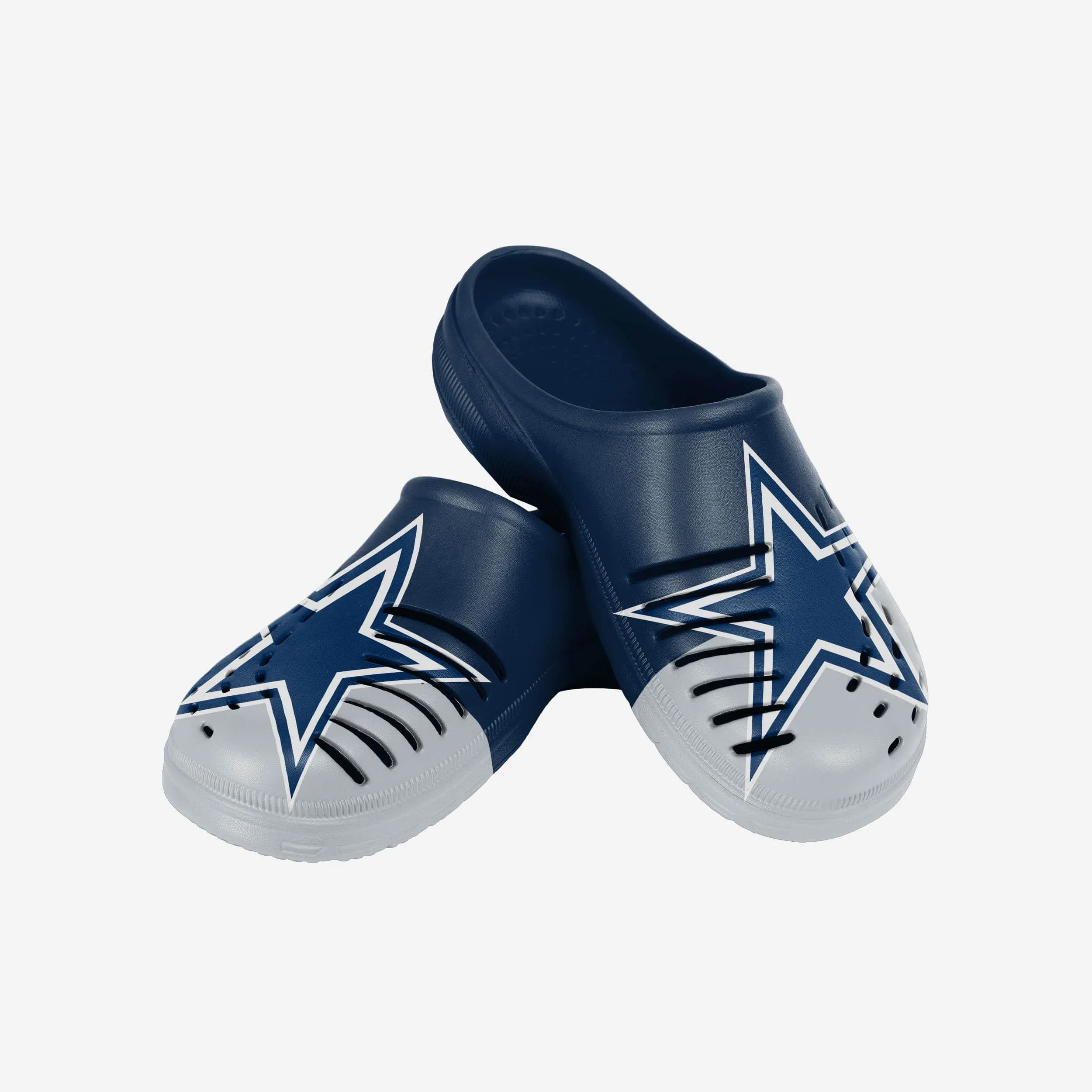 Dallas Cowboys Colorblock Big Logo Clog