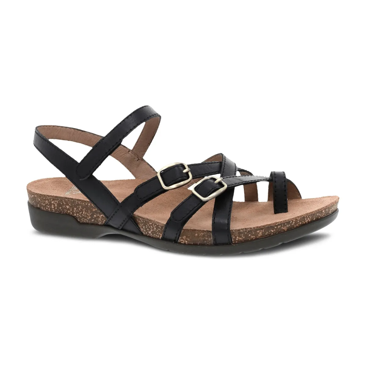 Dansko Women's Roslyn Black Waxy Burnished