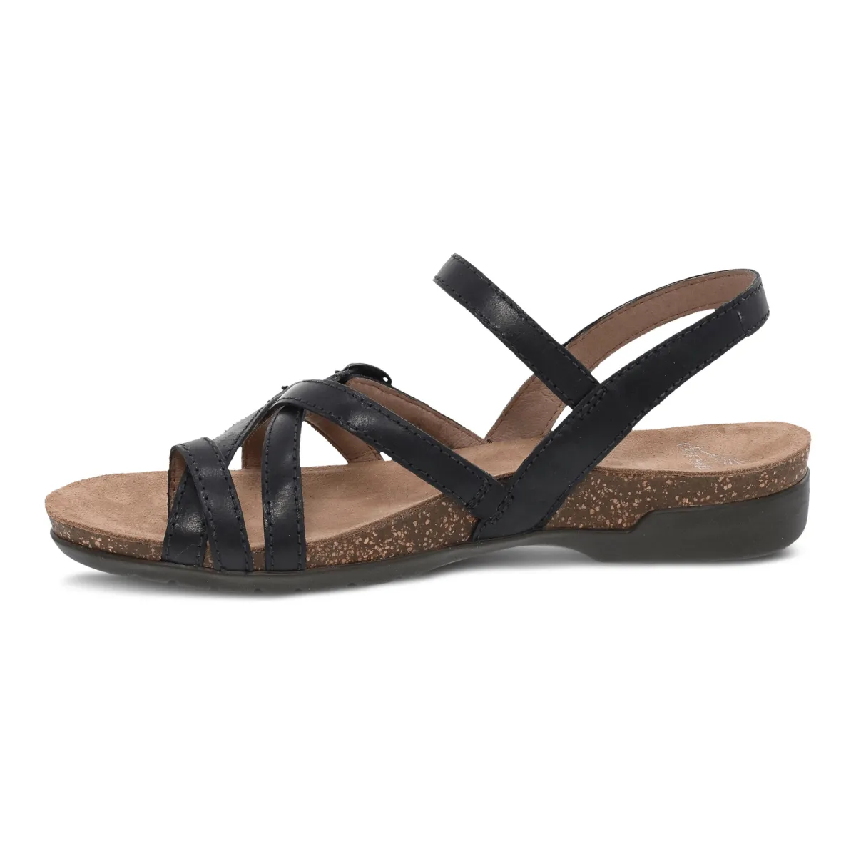 Dansko Women's Roslyn Black Waxy Burnished