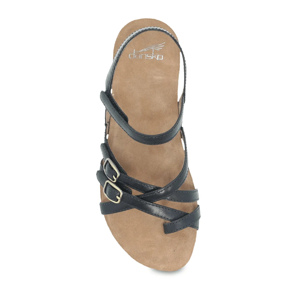 Dansko Women's Roslyn Black Waxy Burnished