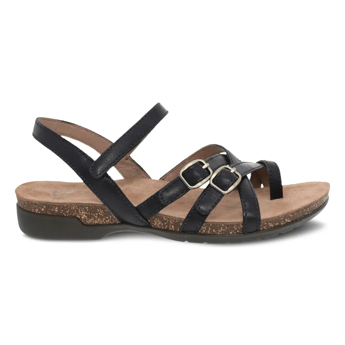 Dansko Women's Roslyn Black Waxy Burnished
