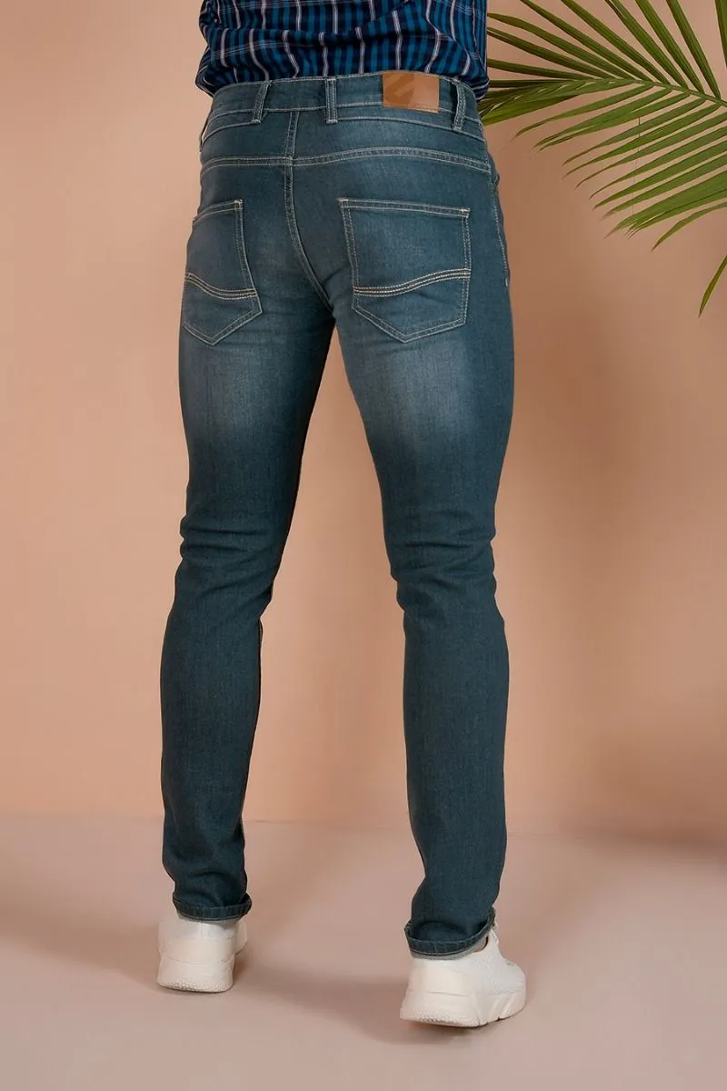DARK GREEN JEANS