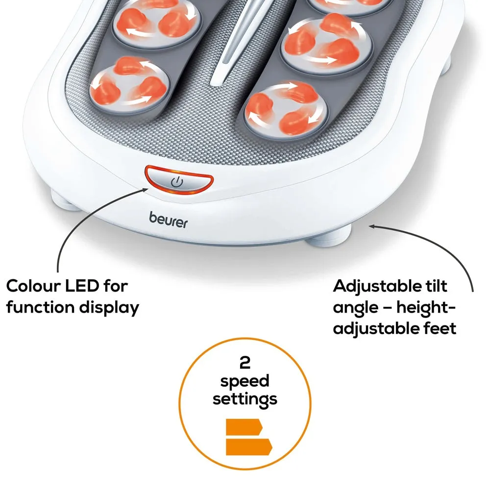 Demo - Beurer FM 60 Shiatsu Foot Massager - Soothing & Circulation Boosting with Heat Function