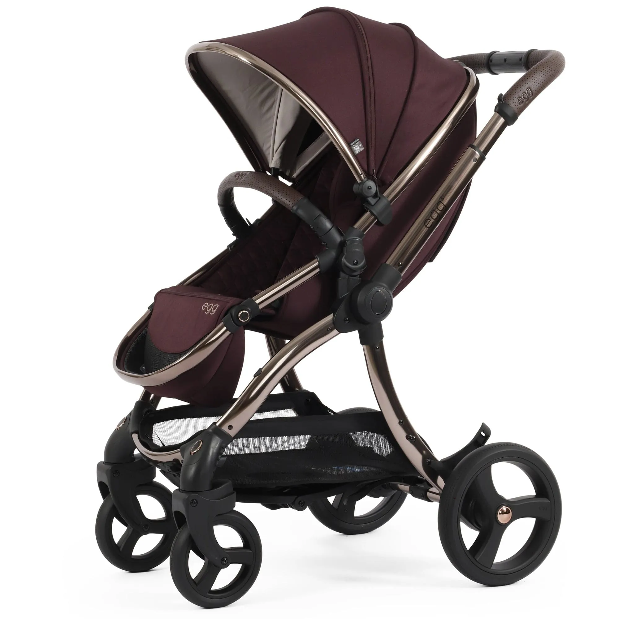 egg3 Luxury Maxi-Cosi Travel System Bundle - Mulberry