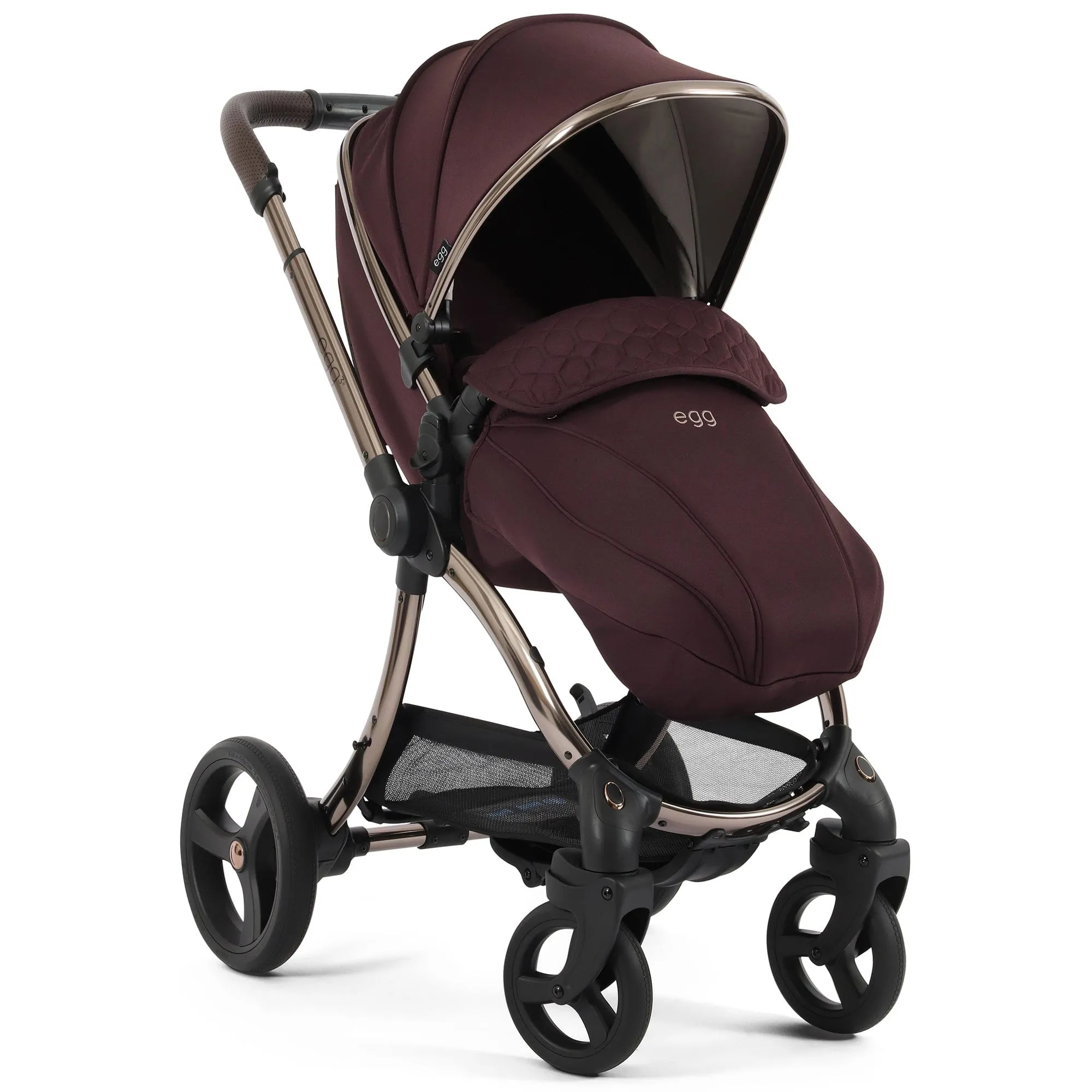 egg3 Luxury Maxi-Cosi Travel System Bundle - Mulberry