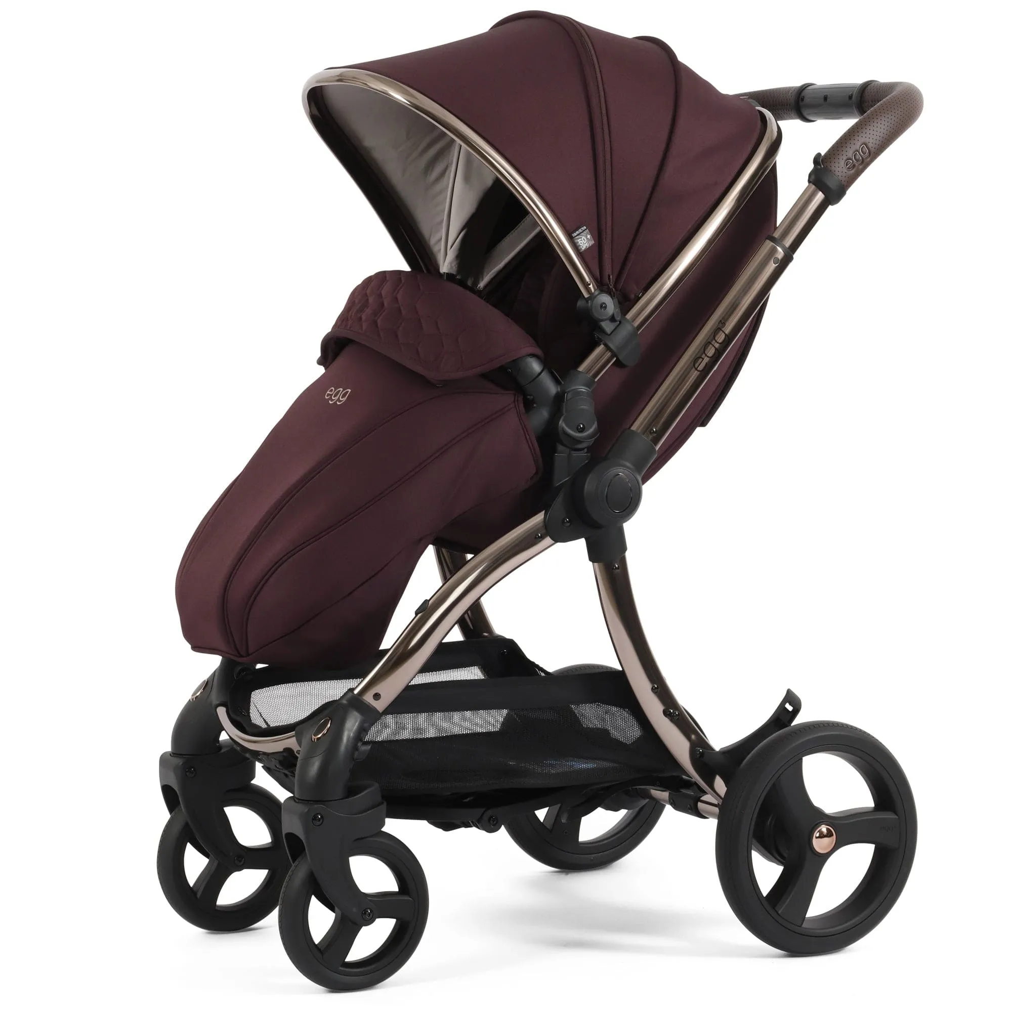 egg3 Luxury Maxi-Cosi Travel System Bundle - Mulberry