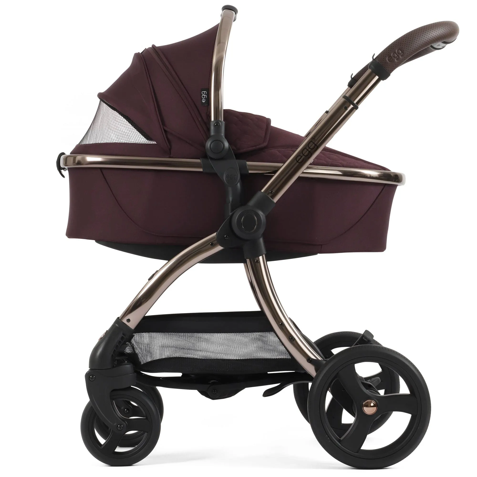 egg3 Luxury Maxi-Cosi Travel System Bundle - Mulberry