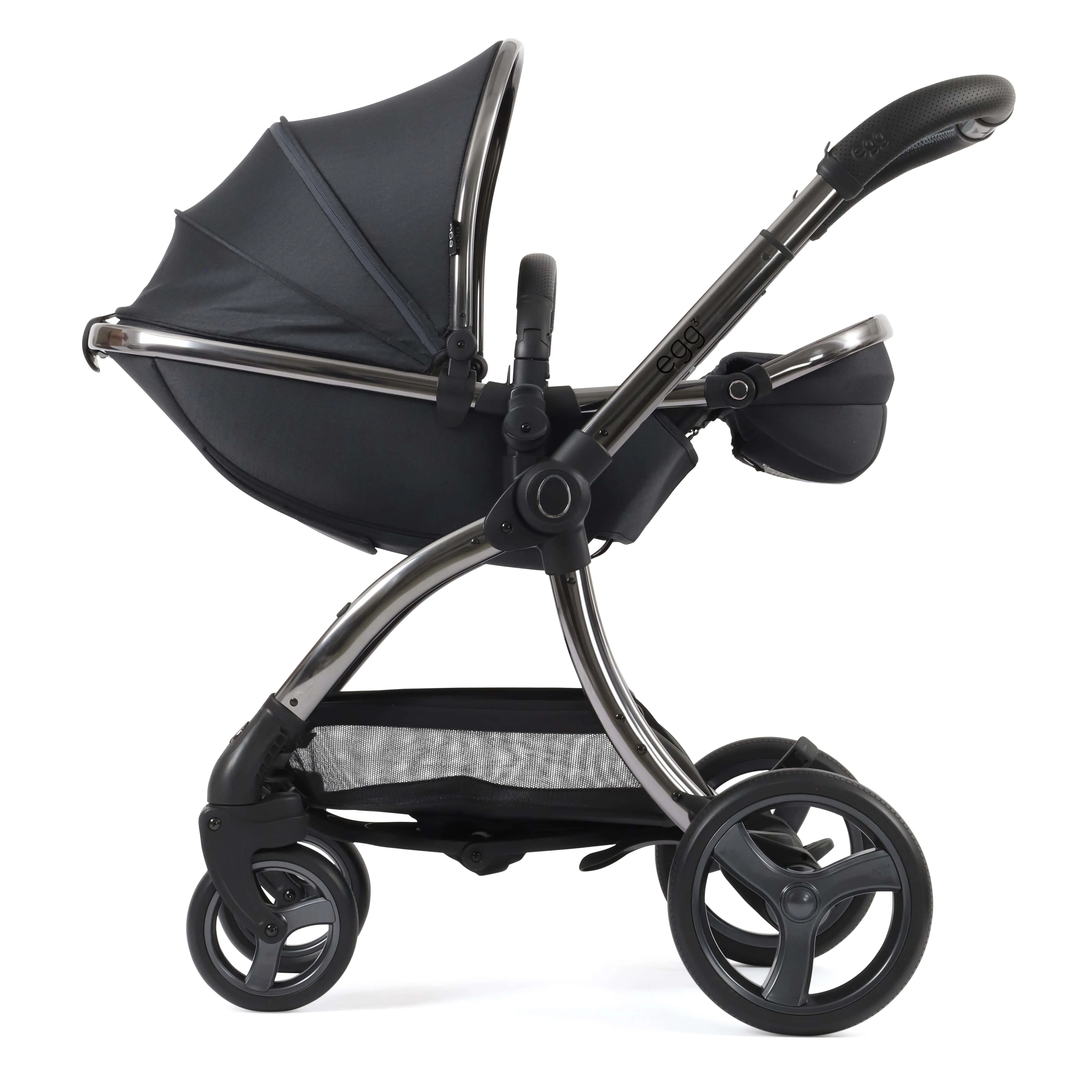 egg3 Pram Bundle Carbonite