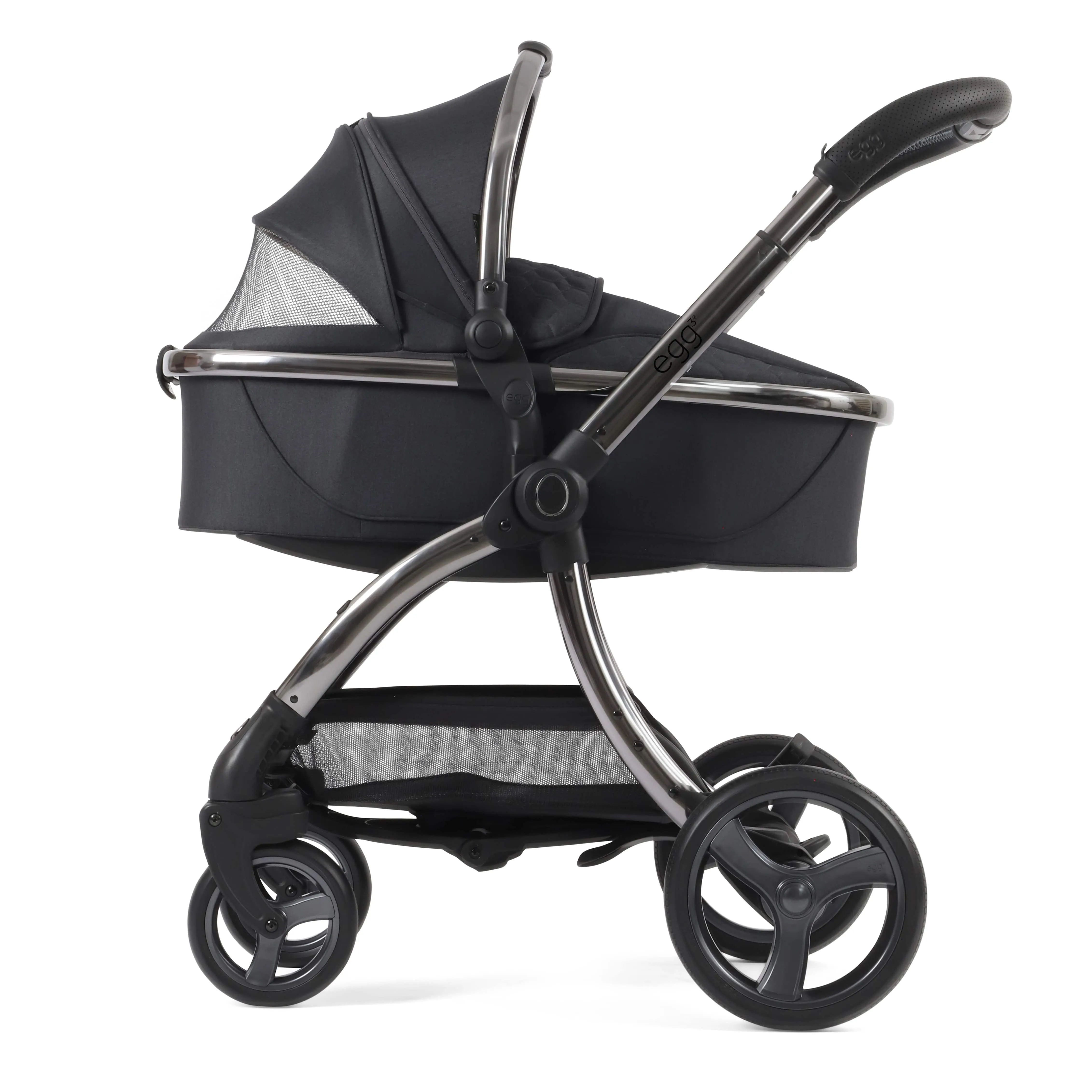 egg3 Pram Bundle Carbonite