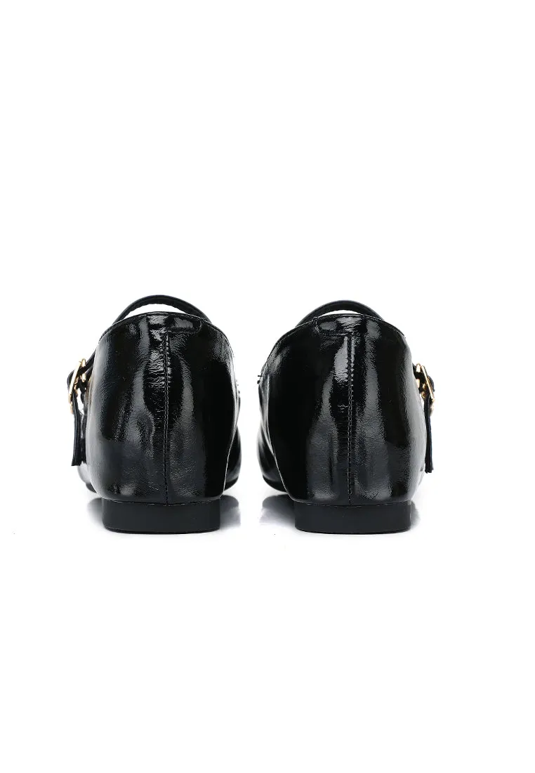 Eleanor Mary Jane Wedges (Black)