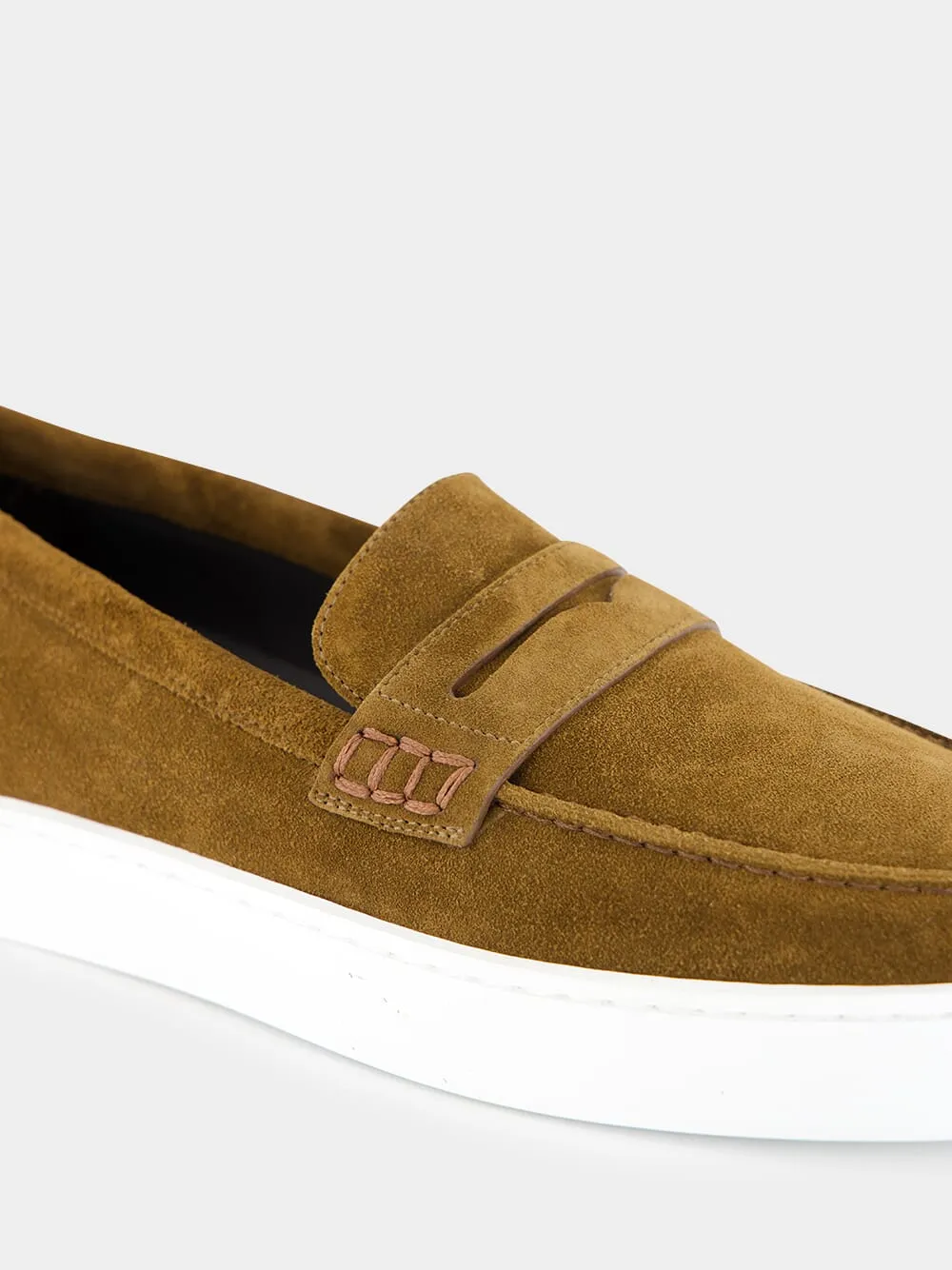Ellis Brown Suede Moccasins