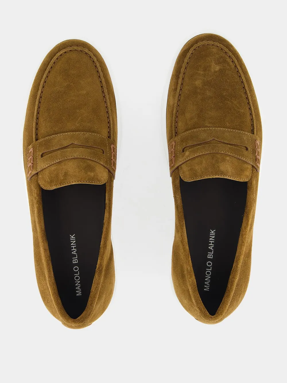Ellis Brown Suede Moccasins