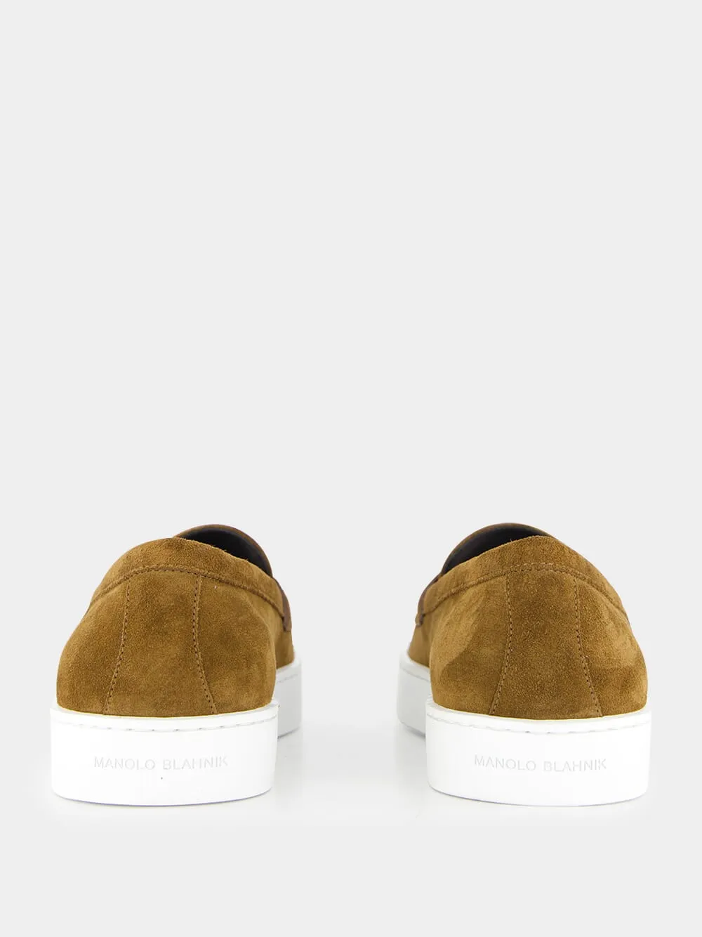Ellis Brown Suede Moccasins