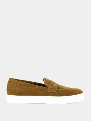 Ellis Brown Suede Moccasins