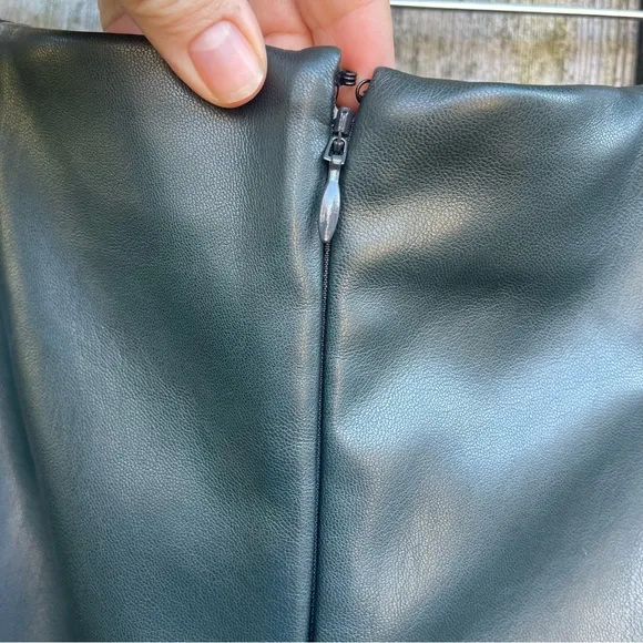 Eloquii/ Teal / Faux Leather Pencil Skirt / 18