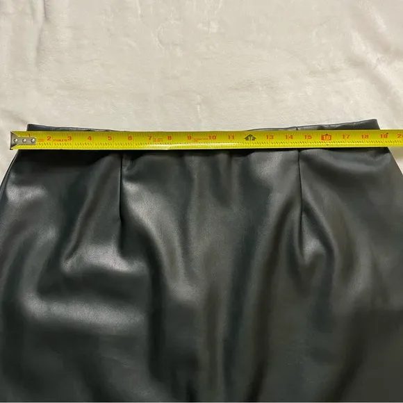 Eloquii/ Teal / Faux Leather Pencil Skirt / 18