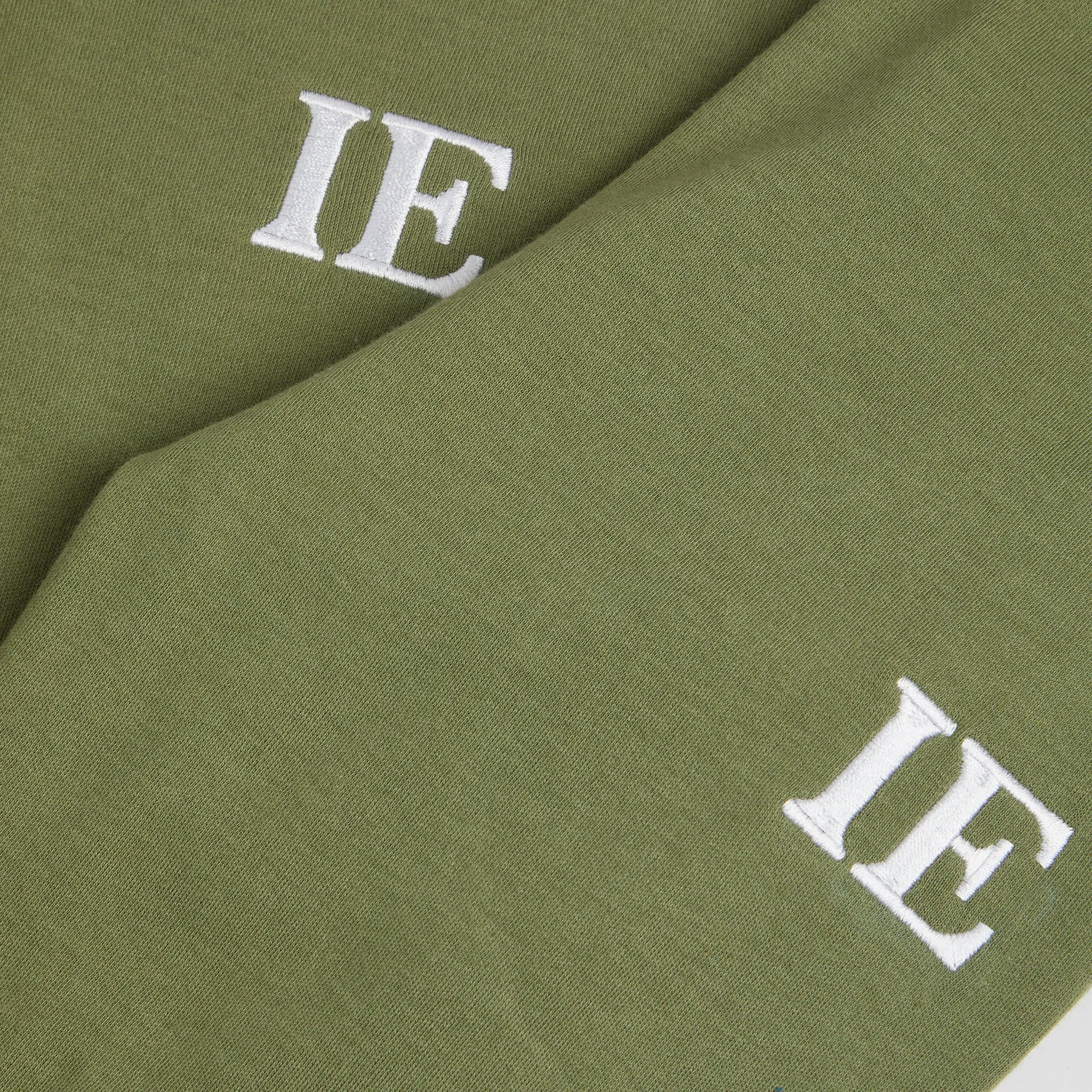 Embroidered Khaki Luxury Lounge Set