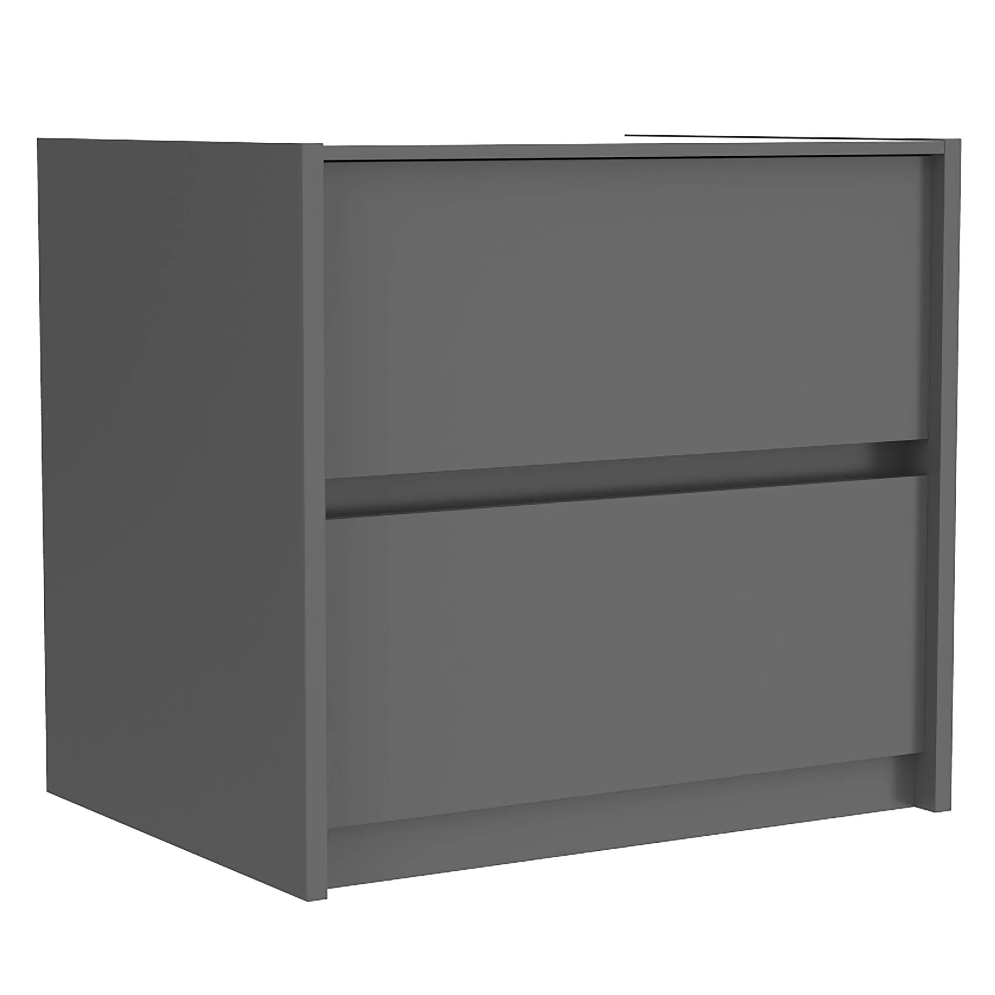 Farona night table for bedroom decoration, dark grey