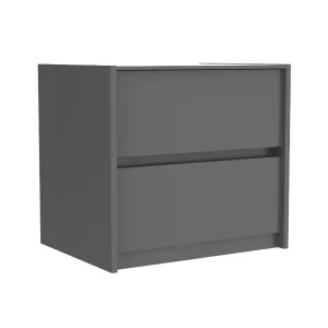 Farona night table for bedroom decoration, dark grey