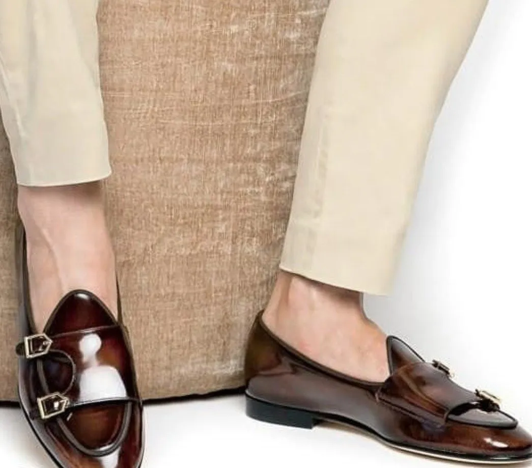 Fashion Glossy Tussle Moccasins Shoes For Office Wear And Casual Wear-JonasParamount