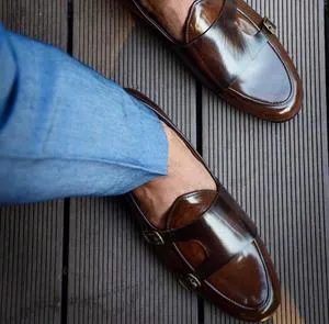 Fashion Glossy Tussle Moccasins Shoes For Office Wear And Casual Wear-JonasParamount