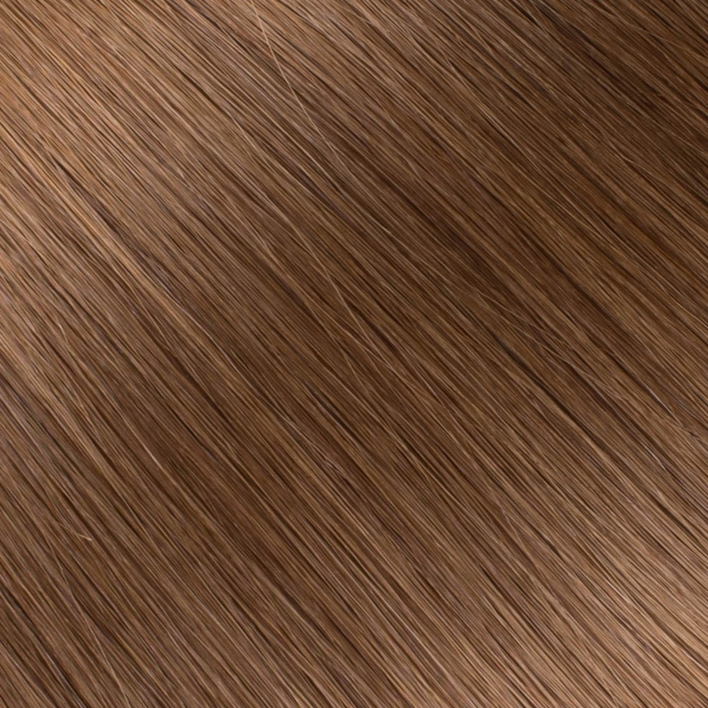 Faux Wrap Ponytail, Chestnut Brown 24"