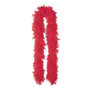 Feather Boa Red