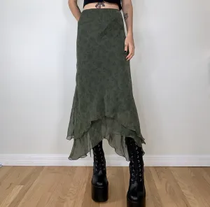Floral Print Skirt