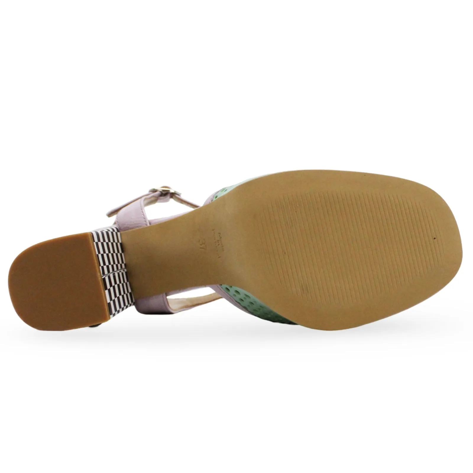 Fly London ELZA241FLY Kaiser Leather Women's Heels Sandals