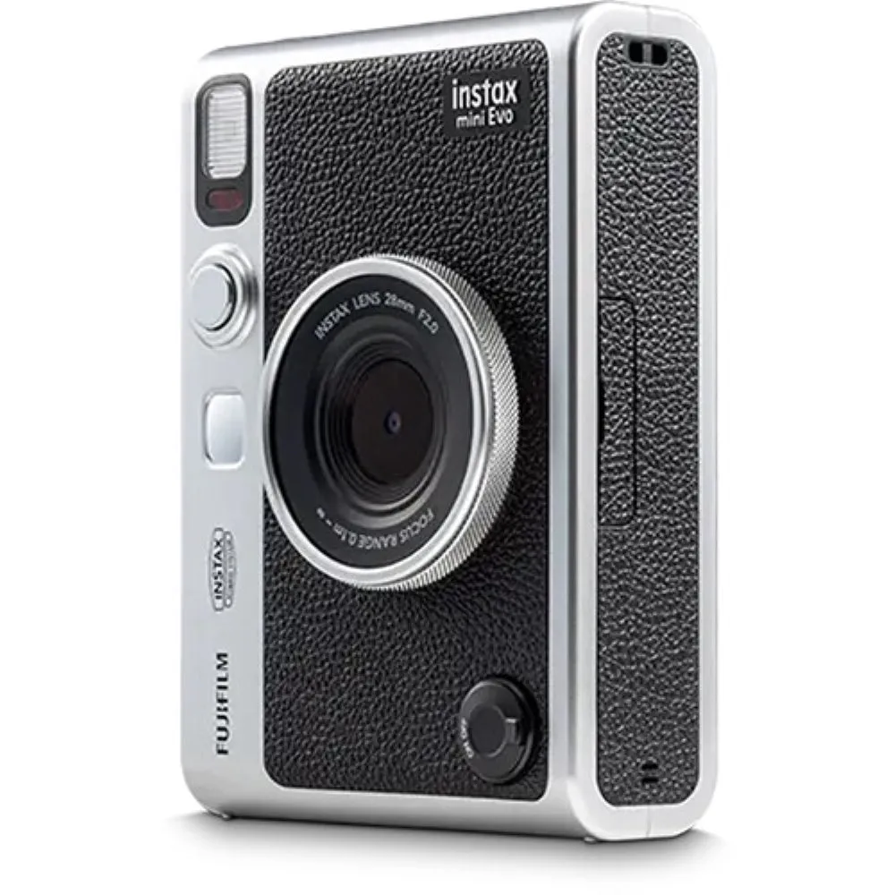 FUJIFILM INSTAX MINI EVO Hybrid Instant Camera | Black