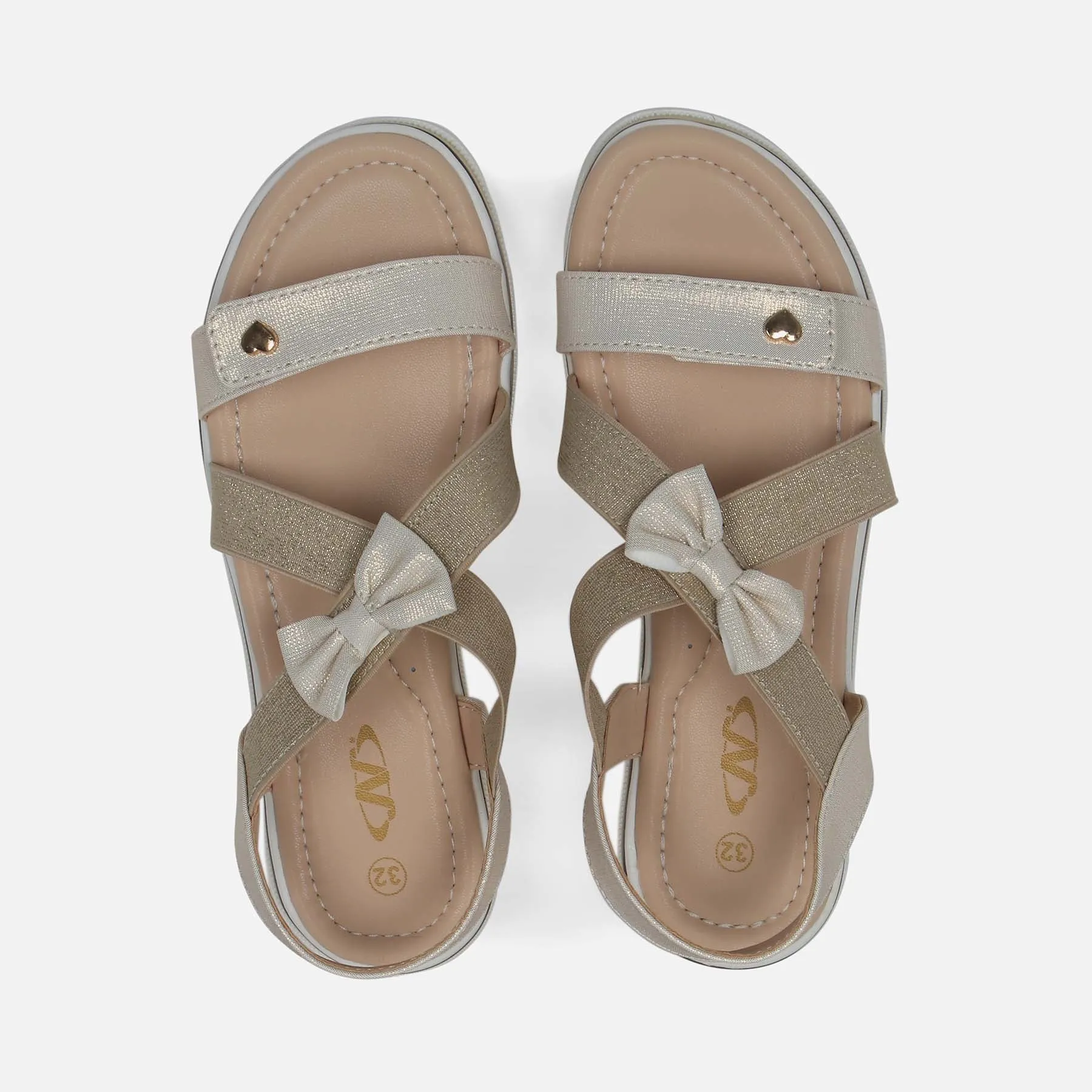 GIRLS CASUAL SLIP-ON SANDALS