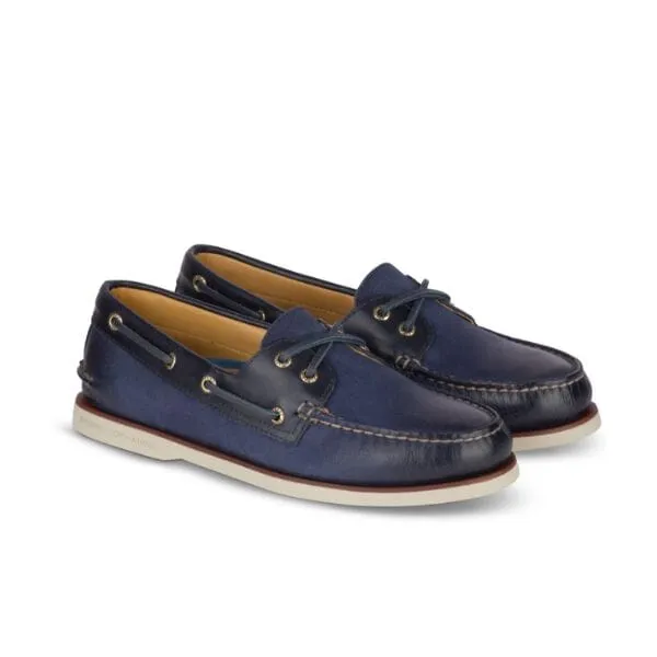 Gold Cup Authentic Original 2-Eye Wide - Mens - Titan Navy