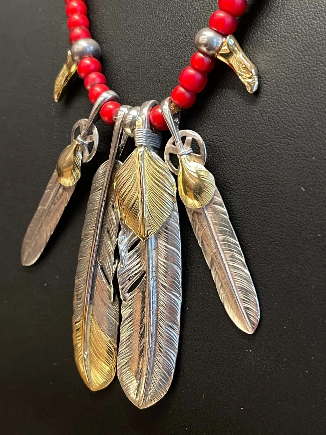 Goros Kimura Red Bead Set
