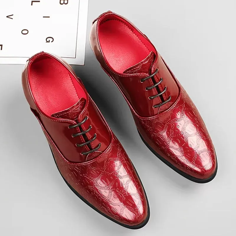 Groom Wedding Shoes Oxford Men Dress Shoes